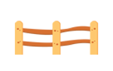 Pasture Fence Icon